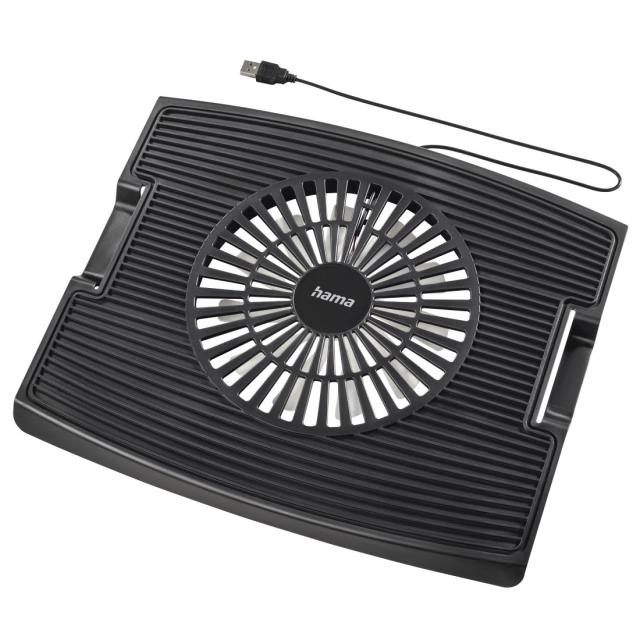 Hama "Wave" Laptop Cooler, Quiet, up to 40 cm (15.6"), 126810 