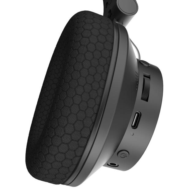 Hama "BT-900" Bluetooth® Headset, Multipoint, Chg Station, ENC, Wireless, blk 