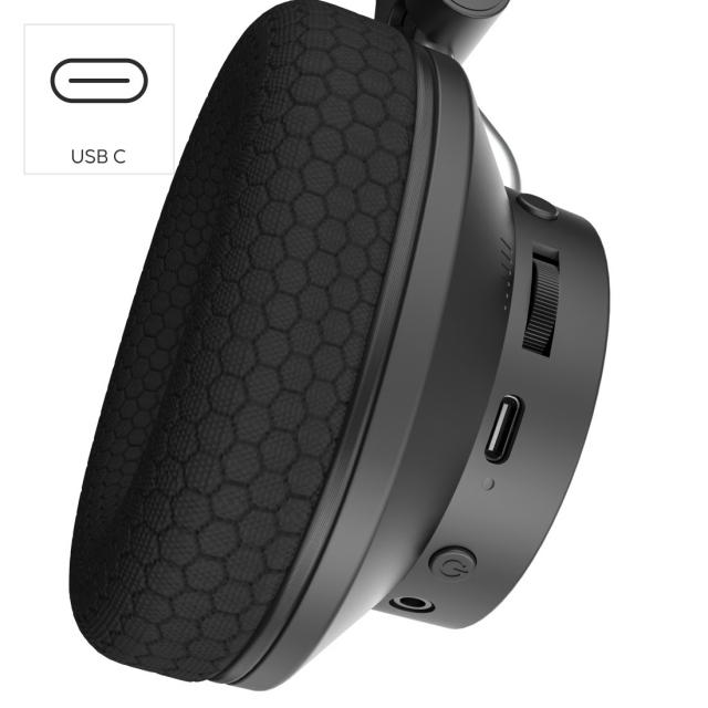 Hama "BT-900" Bluetooth® Headset, Multipoint, Chg Station, ENC, Wireless, blk 