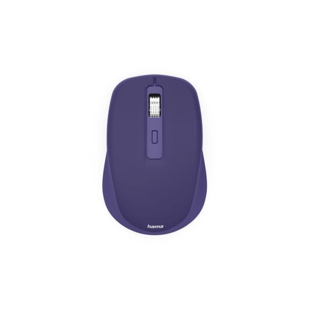 Hama “WM-450” Multi-Device Mouse, Wireless, Radio/Bluetooth®, 7 Buttons, purple 