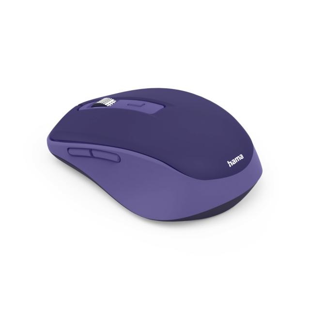 Hama “WM-450” Multi-Device Mouse, Wireless, Radio/Bluetooth®, 7 Buttons, purple 