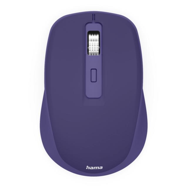 Hama “WM-450” Multi-Device Mouse, Wireless, Radio/Bluetooth®, 7 Buttons, purple 
