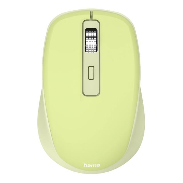 Hama “WM-450” Multi-Device Mouse, Wireless, Radio/Bluetooth®, 7 Buttons, green 