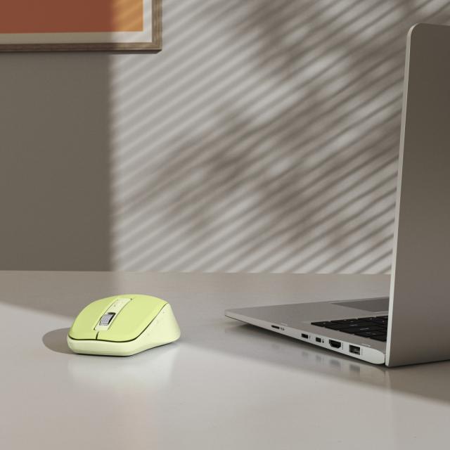 Hama “WM-450” Multi-Device Mouse, Wireless, Radio/Bluetooth®, 7 Buttons, green 