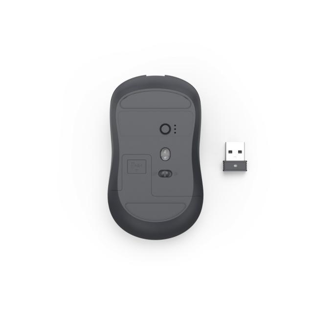 Hama “WM-100” Wireless Mouse, Cordless, Optical, 3 Buttons, W/O Click Noise, blk 