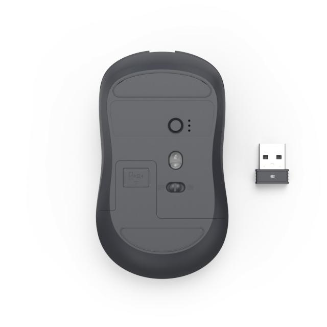 Hama “WM-100” Wireless Mouse, Cordless, Optical, 3 Buttons, W/O Click Noise, blk 