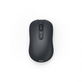 Hama “WM-200” Wireless Mouse, Cordless, Optical, 4 Buttons, W/O Click Noise, blk