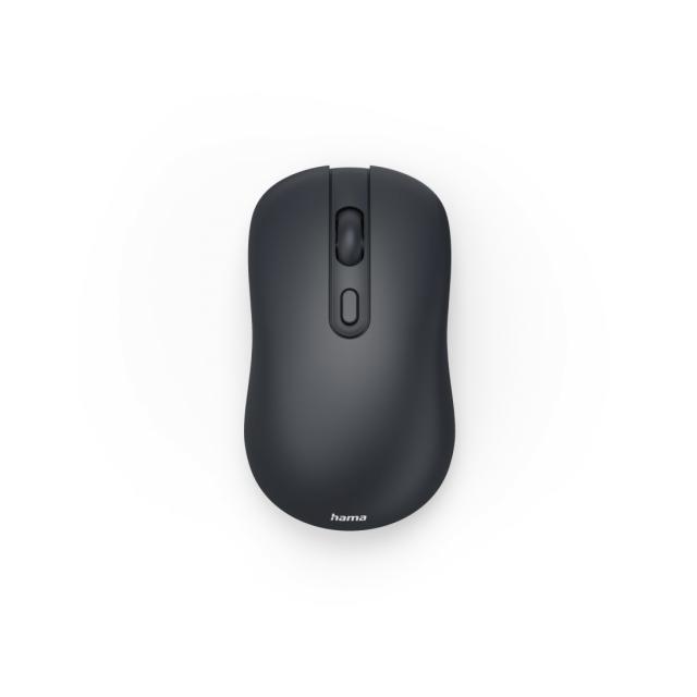 Hama “WM-200” Wireless Mouse, Cordless, Optical, 4 Buttons, W/O Click Noise, blk 