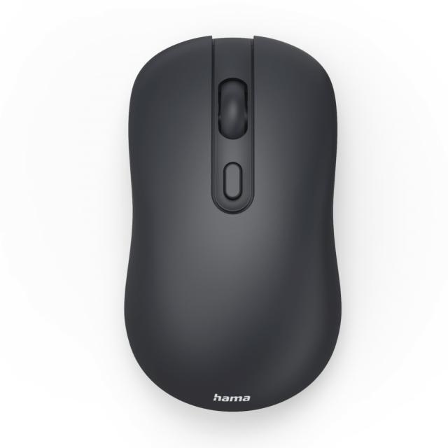 Hama “WM-200” Wireless Mouse, Cordless, Optical, 4 Buttons, W/O Click Noise, blk 