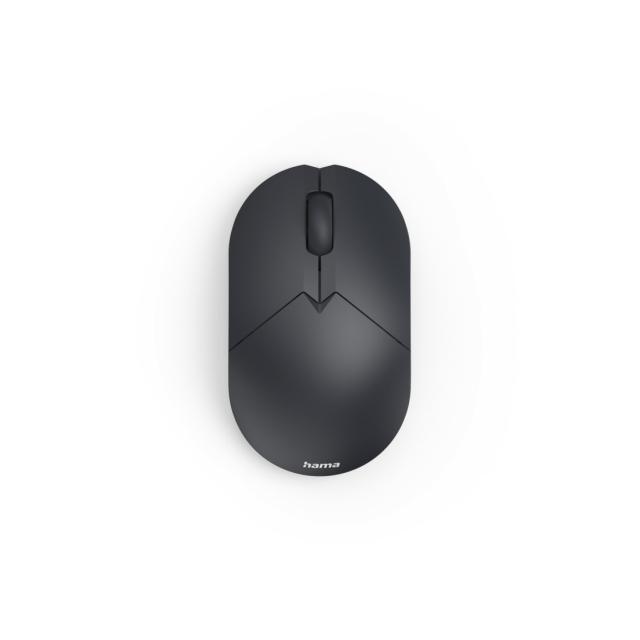Hama “WM-150” Mini Wireless Mouse, Optical, 3 Buttons, W/O Click Noise, black 