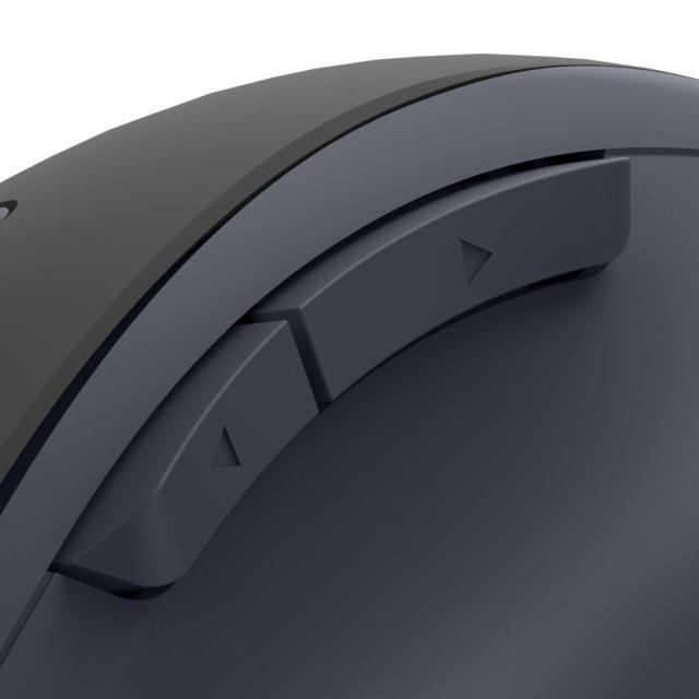 Hama “WM-500” Wireless Mouse, Ergonom., 6 Buttons, W/O Click Noise, Battery, blk 
