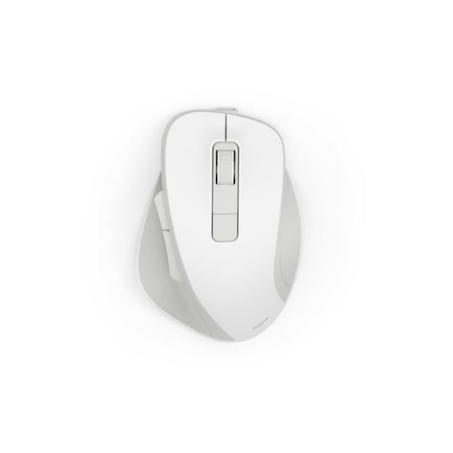 Hama “WM-500” Wireless Mouse, Ergonom., 6 Buttons, W/O Click Noise, Battery, wh 