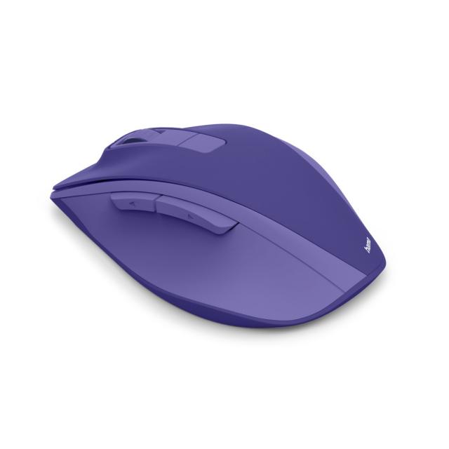 Hama “WM-500” Wireless Mouse, Ergonom., 6 Buttons, No Click Noise, Battery, purple 