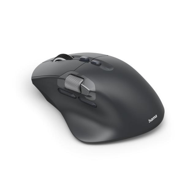 Hama “WM-900” Multi-Device Mouse, Ergonom., Radio/Bluetooth®, Battery, RGB, blk 