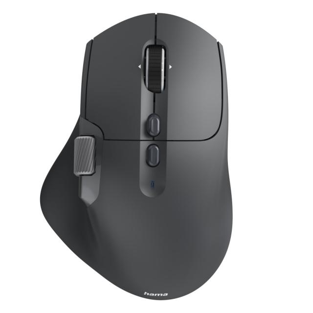 Hama “WM-900” Multi-Device Mouse, Ergonom., Radio/Bluetooth®, Battery, RGB, blk 