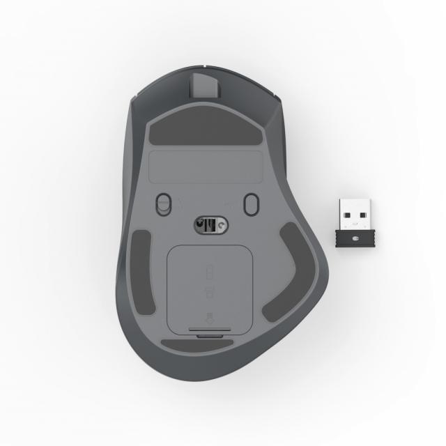 Hama “WM-900” Multi-Device Mouse, Ergonom., Radio/Bluetooth®, Battery, RGB, blk 