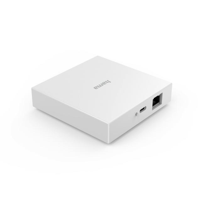 Hama Smart Home Hub, Matter, Zigbee, Thread, for Voice/App Control 
