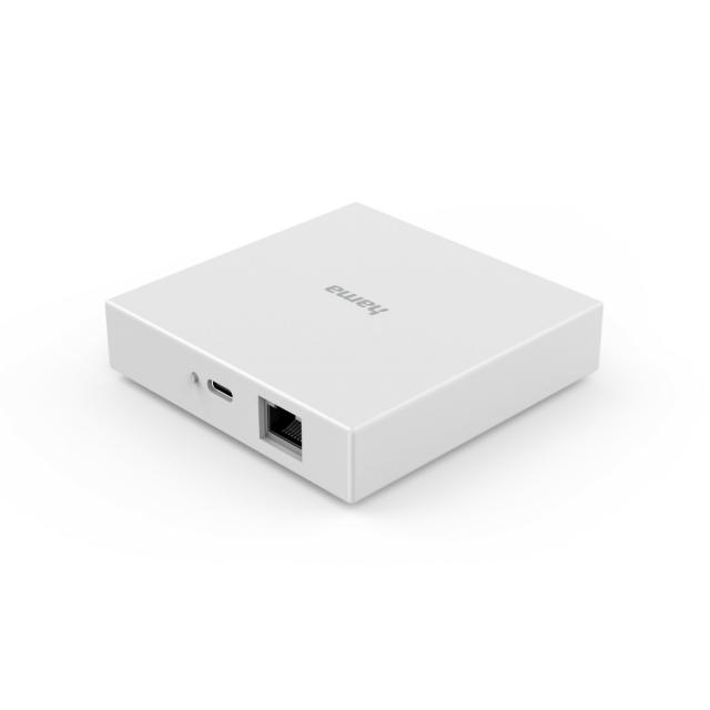 Hama Smart Home Hub, Matter, Zigbee, Thread, for Voice/App Control 