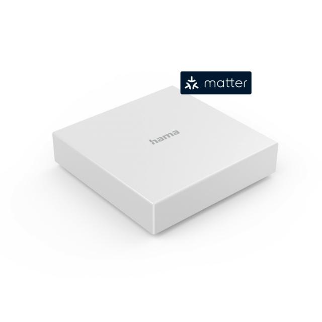 Hama Smart Home Hub, Matter, Zigbee, Thread, for Voice/App Control 