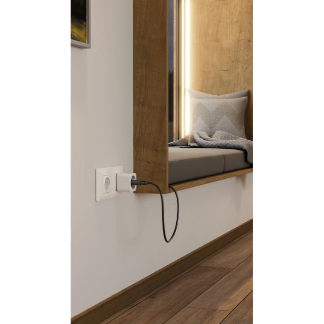 Hama Smart WLAN Socket, Matter, Voice and App-Controlled, Retrofittable, 3680 W 