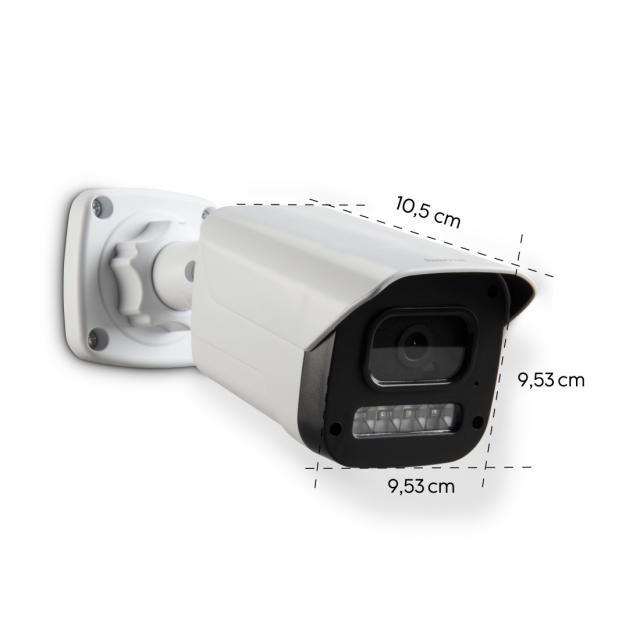 Hama Smart Surveillance Camera, WLAN, for Outdoors, Night Vision, 1080p, Recordi 