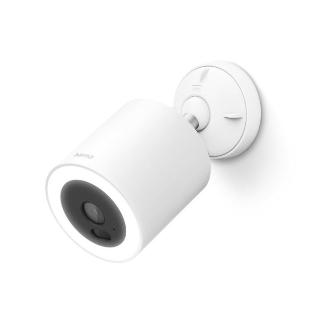 Hama WLAN Surv. Camera with Light and Motion Detector, Smart, for Outdoors 