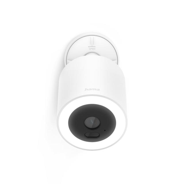 Hama WLAN Surv. Camera with Light and Motion Detector, Smart, for Outdoors 