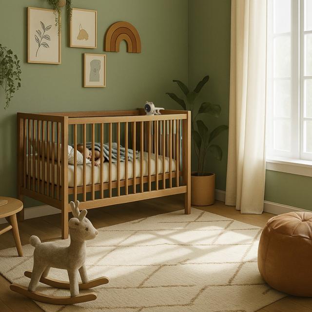 Hama Smart Surveillance Camera, for Babies, WLAN, App, Night Light, Audio, 1080p 