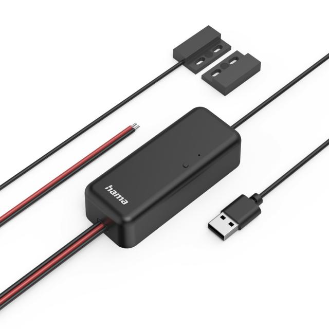 Hama Smart Garage Door Opener, Wi-Fi, with Sensor, Control via App/Voice Command 