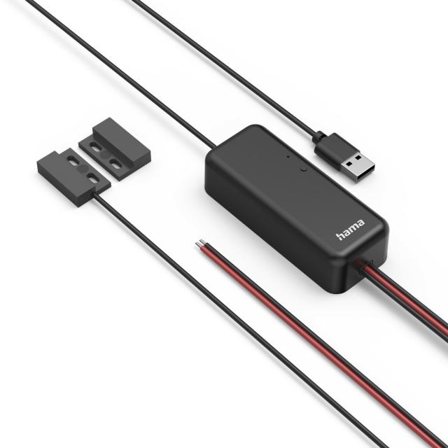 Hama Smart Garage Door Opener, Wi-Fi, with Sensor, Control via App/Voice Command 