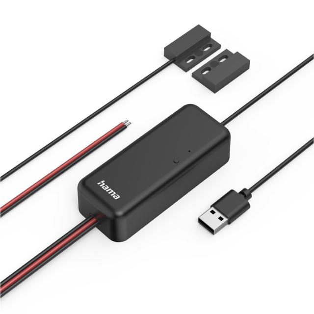 Hama Smart Garage Door Opener, Wi-Fi, with Sensor, Control via App/Voice Command 