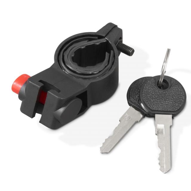 Hama Bicycle Spiral Cable Lock, 120 cm, Black 