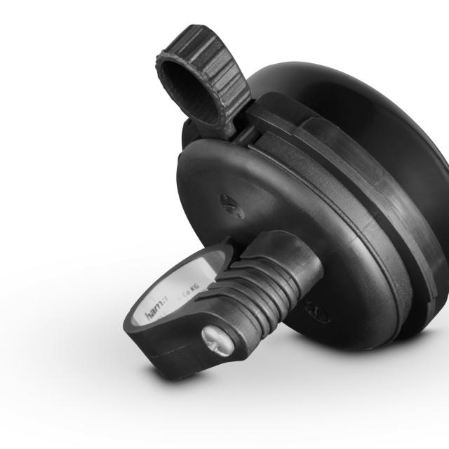 Hama Bicycle Bell, Large Bell, Ø 5.5 cm, black 