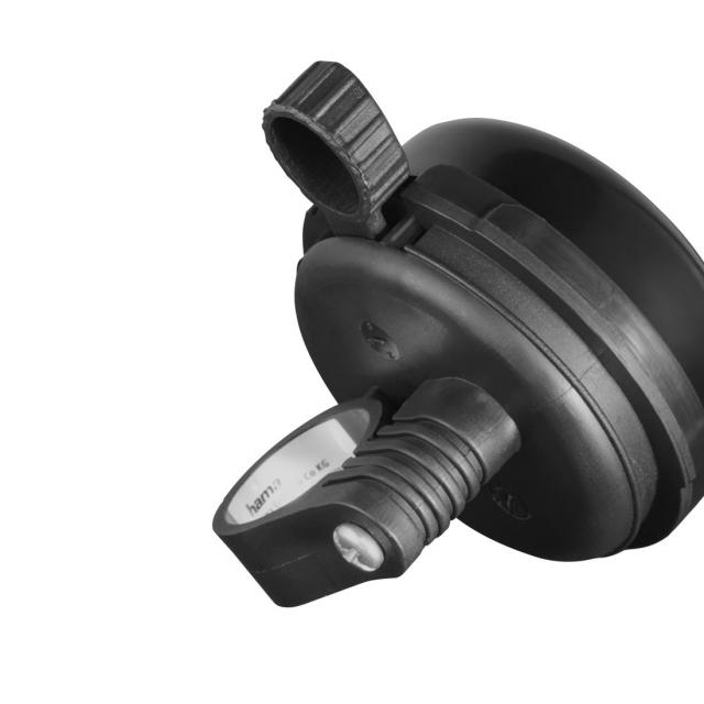 Hama Bicycle Bell, Large Bell, Ø 5.5 cm, black 