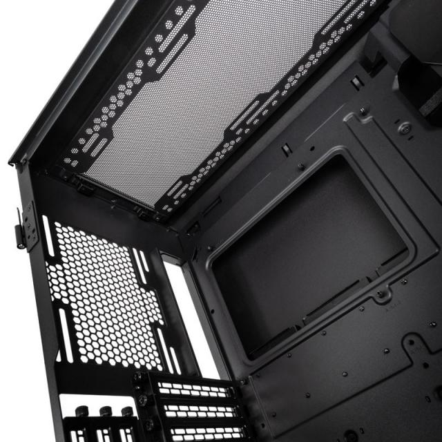 Кутия Phanteks G500A TG D-RGB Mid-Tower, Fanless, Черна 