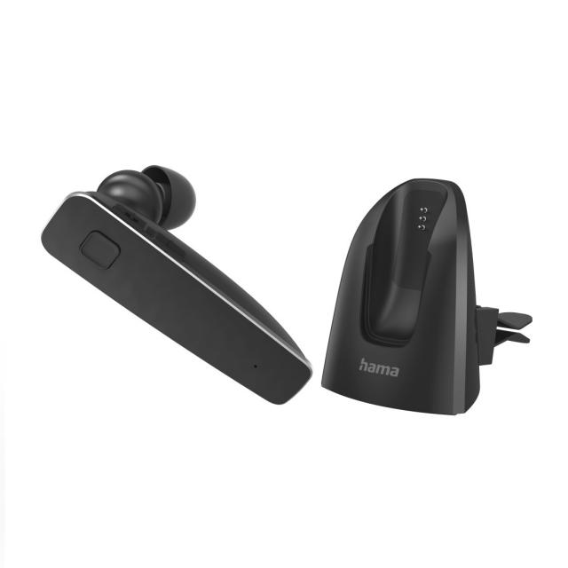 Hama Mono-Bluetooth® Headset “MyVoice2100”, Multipoint, Voice Control, black 