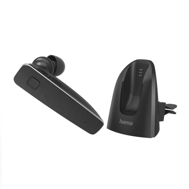 Hama Mono-Bluetooth® Headset “MyVoice2100”, Multipoint, Voice Control, black 