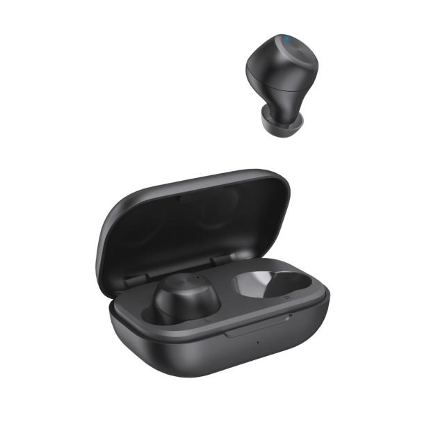 Hama “Spirit Chop II” Bluetooth® Headphones, TWS, In-Ear, Equaliser, black 