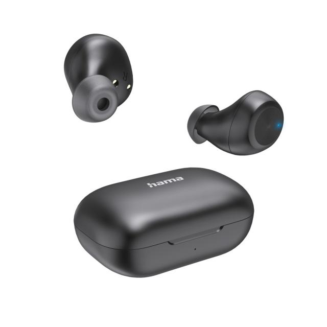 Hama “Spirit Chop II” Bluetooth® Headphones, TWS, In-Ear, Equaliser, black 
