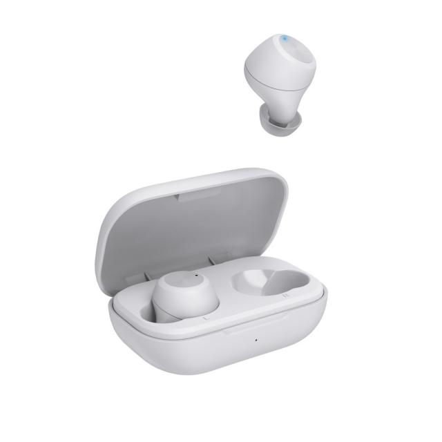 Hama “Spirit Chop II” Bluetooth® Headphones, TWS, In-Ear, Equaliser, white 