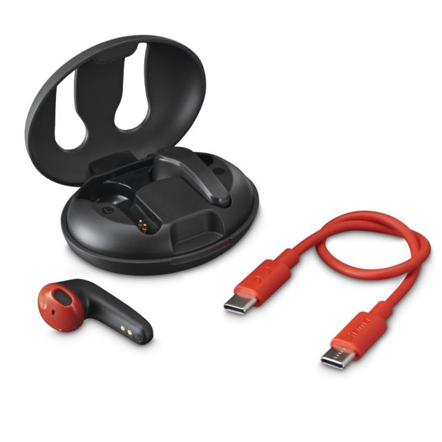 Hama "Spirit Unchained" Bluetooth® Headphones, True Wireless Earbuds, ENC, FC, black 