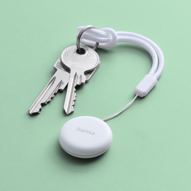 Hama Key Finder, for Android “Find My Device” App, Bluetooth®, white 