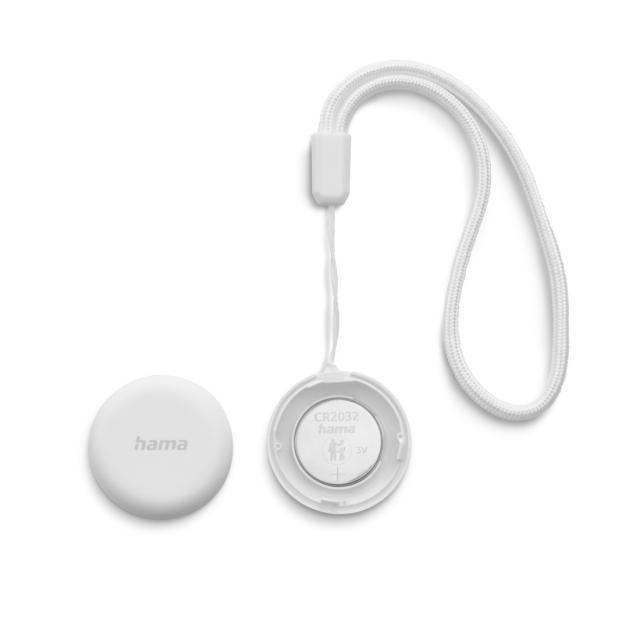 Hama Key Finder, for Android “Find My Device” App, Bluetooth®, white 