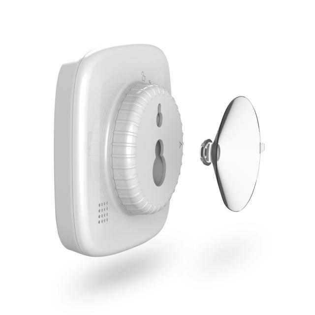 Hama "Cyprus" Digital Bathroom Clock, Suction Cup, for Standing and Hanging, whi 