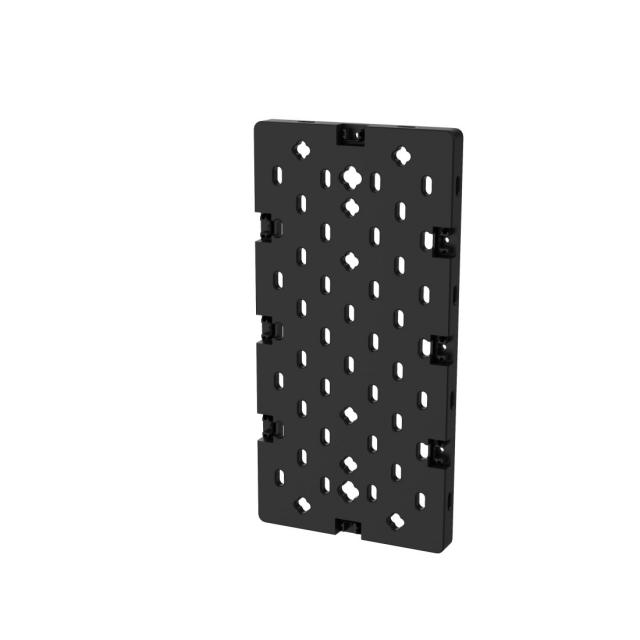 uRage Peg Board, Perforated Panel for Gaming, Modular Kit, Wall/Table Mounting, black 
