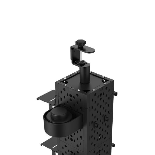 uRage Peg Board, Perforated Panel for Gaming, Modular Kit, Wall/Table Mounting, black 