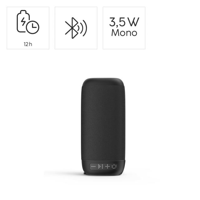 Hama “Tube 4.0” Bluetooth® Loudspeaker, 3,5W, black 