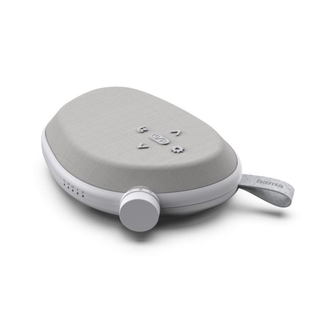 Hama "Calm" Bluetooth® Loudspeaker, White Noise, Flat, Sleep timer, 3W, white 