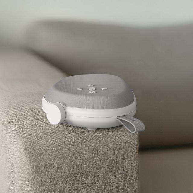 Hama "Calm" Bluetooth® Loudspeaker, White Noise, Flat, Sleep timer, 3W, white 