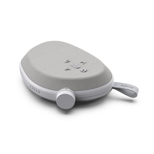 Hama "Calm" Bluetooth® Loudspeaker, White Noise, Flat, Sleep timer, 3W, white 